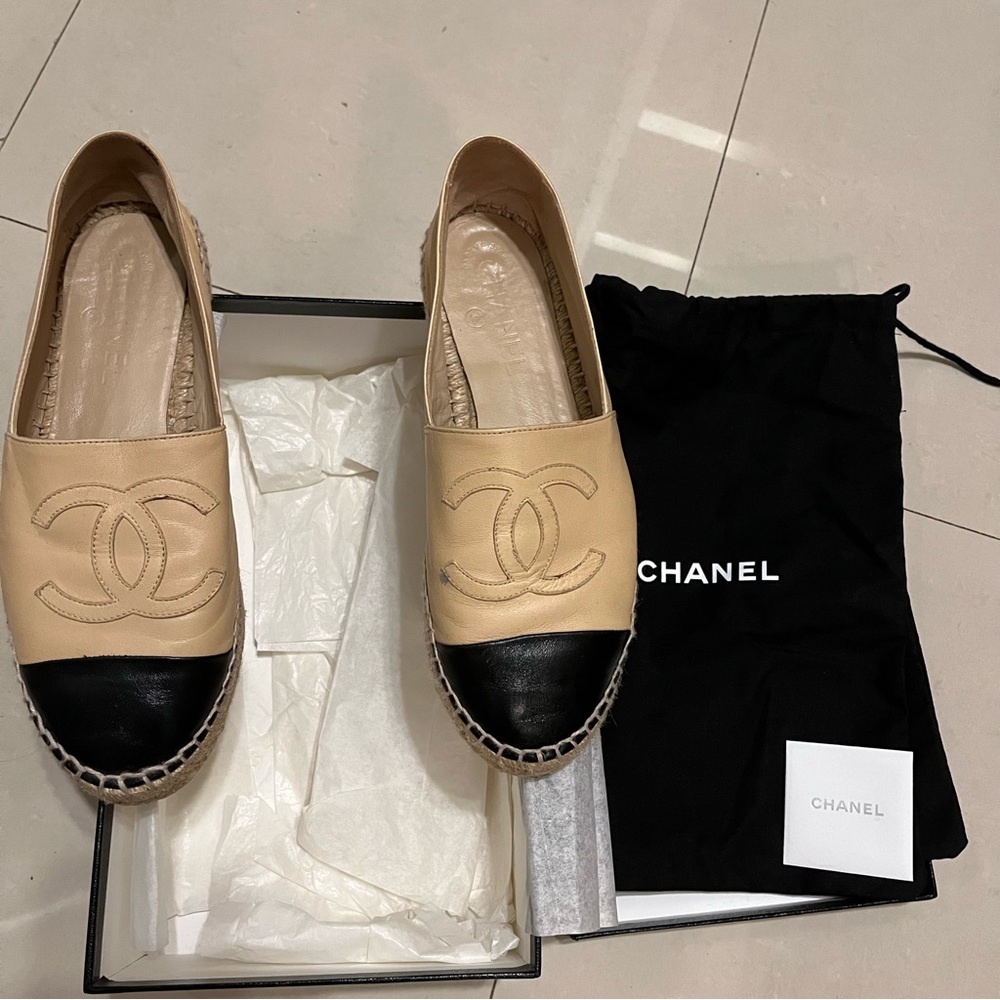 Chanel espadrilles gently worn